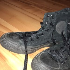 5 Men’s/7Women’s All Star Black High Top Converse